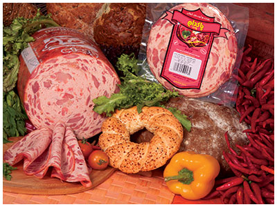 کالباس ممتاز دودی دارای بالاترین درصد گوشت در بین محصولات کالباس دودی می باشد.