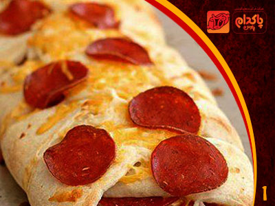 پیتزا پپرونی بافتنی، یک پیتزای متفاوت با کالباس پپرونی مخصوص